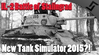 IL2 Sturmovik Battle of Stalingrad  TANK Gameplay  WW2 Tank Simulator [upl. by Notlil]