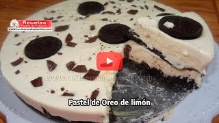 Pastel de Oreo de limón fácil [upl. by Hound344]