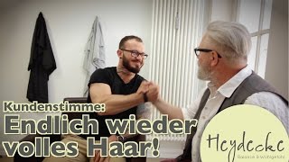 Ich hatte volles Haar und will nicht drauf verzichten  Haarteil für Topfriseur [upl. by Beera]