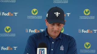 Henrik Norlander Thursday Flash Interview 2024 Sanderson Farms Championship [upl. by Tnilk]