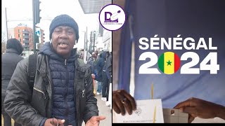 Dénonciations des conditions  VOTE DES SENEGALAIS A PARIS [upl. by Anelam]