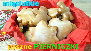 Mięciutkie i pyszne pierniczki 👌 łatwe i szybkie ciasteczka świąteczne w 15 minut 👍 cookies [upl. by Ahsenyl355]