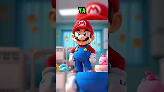 La PRINCESA PEACH Está EMBARAZADA🤯 mariobros shorts [upl. by Sik]