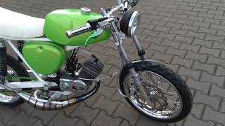 Simson 85ccm Predator Membraner 24Ps Soundcheck [upl. by Tnilf516]