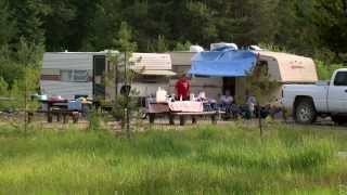 Silver Creek Campground on the Boise National Forest in Idaho [upl. by Hanser]