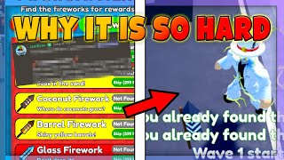 How To Find Fireworks In MatchesGames  Why Is It So Hard In Toilet Tower Defense  Roblox [upl. by Jahn734]