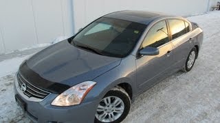 2010 Nissan Altima 25S Start up Walkaround and Vehicle Tour [upl. by Reerg782]