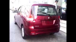 Suzuki Ertiga GLX AT Review  Firebrick Red Color [upl. by Aitnic]