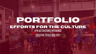 Efforts for the Culture Portrait Activation At the 2021 Creative Tech Expo Atlanta GA [upl. by Kingston]