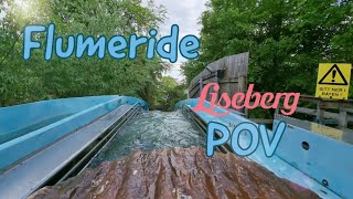 Flumeride  Liseberg POV 4K 60FPS  Liseberg Test Evening 2021 [upl. by Dranoc]