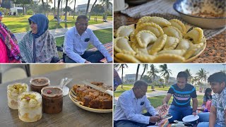 What I packed for our Picnic Lunch with Parents  Fish Biriyani recipe  Evening snacks [upl. by Margreta993]