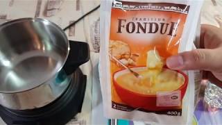 Recette de Fondue au Fromage sans alcool pour grands et petits  Idées plat pour lhiver en famille [upl. by Samira165]