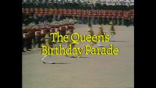 The Queens Birthday Parade  1979 LaserDisc 1981 [upl. by Levram]