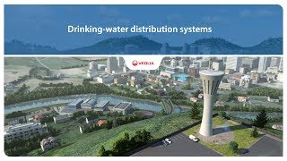 Drinkingwater distribution systems  Veolia [upl. by Dez]