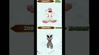 Mammott MODs My Singing Monsters Transform to Zoonomaly [upl. by Persas]