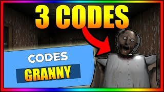 Roblox Granny CODES  Roblox Codes [upl. by Yasnyl]