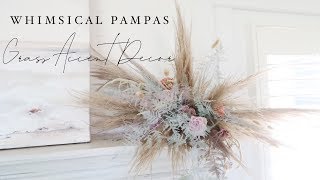 Whimsical Pampas Grass Accent Decor [upl. by Am101]