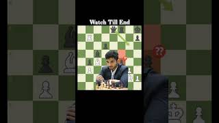 Vidit Gujrathi Brilliancy🤫 chess shorts [upl. by Carita]