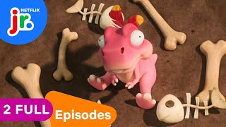 Bad Dinosaurs 2 FULL Episodes Compilation 🦖🌋 Netflix Jr [upl. by Ruyle]