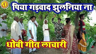 झुलनिया ना  भोजपुरी धोबी गीत  New Bhojpuri Dhobi Geet Lachari Video Song 2024 [upl. by Ataynek455]