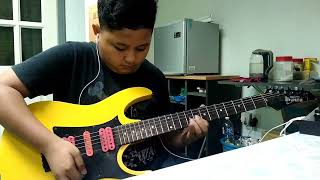 Yank  Wali Band Guitar Solo Cover [upl. by Ahsekyw]