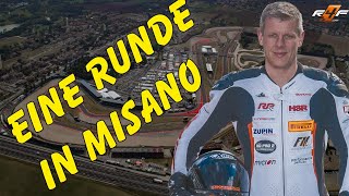 racing4funde Onboard lap Misano Yamaha R1 RN32 [upl. by Eimarrej]