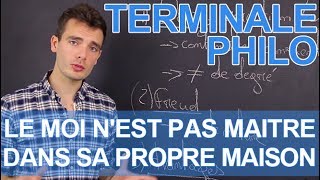 « Le moi nest pas maître dans sa propre maison » Freud  Philosophie  Les Bons Profs [upl. by Settle]