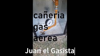 Recomendaciones Obra gas cañeria aerea nicho chapa [upl. by Ahsiyt]