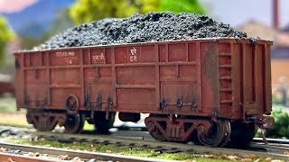 Indian Railways goods train model trainspotting [upl. by Kitti]