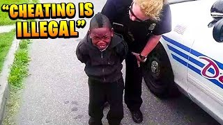 Kid gets Arrested for Cheating in Fortnite MUST SEE [upl. by Akenahs]