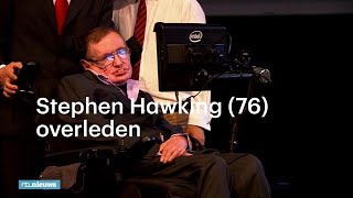 Briljante geest in verlamd lichaam Stephen Hawking 76 overleden  RTL NIEUWS [upl. by Elpmet821]