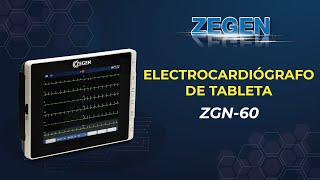 Electrocardiógrafo Portátil ZGN60 [upl. by Enrev]