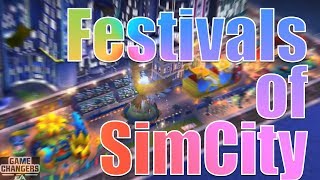 SimCity Buildit  Festivals of SimCity First Look [upl. by Minabe]