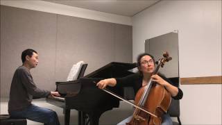 Valse sentimentale Op 51 No 6 by Tchaikovsky CelloPiano Duet [upl. by Becca]