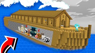 I Built Noah’s Ark For EVERY ANIMAL in Minecraft [upl. by Ikkaj]