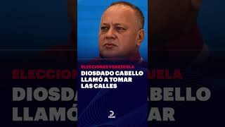 🚨🇻🇪 AHORA Diosdado Cabello llama a tomar las calles [upl. by Alusru]