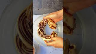 Chocolate Babka made in the MICROWAVE [upl. by Rita415]