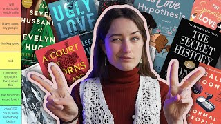 ranking every popular tiktok book ive ever read ✨ [upl. by Bedwell]