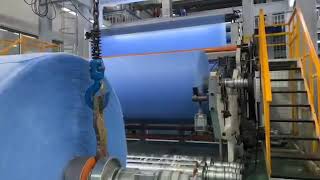 Non Woven Fabric Manufacturing Process [upl. by Goldenberg209]