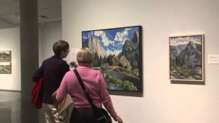 Phyllis Shafers Magnificant Landscape Paintings at Nevada Museum of Art Reno [upl. by Unhsiv]