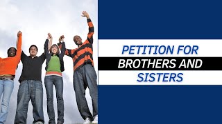 Petitioning for Your Brother or Sisters Green Card From an immigration lawyer LIVE [upl. by Eelitan]