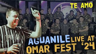 Te Amo Live at OmarFest 24  Aguanile Orquesta [upl. by Isis]