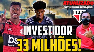 ATUALIZOU INVESTIDOR NO SPFC 33 MILHÕES DÍVIDA ABSURDA BRUNO HENRIQUE POR TCHÊ TCHÊ ÉDER E [upl. by Auroora]