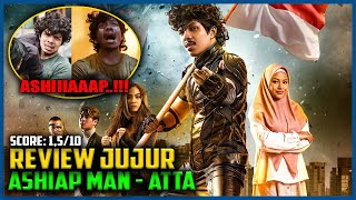 Review JUJUR ASHIAP MAN  ATTA HALILINTAR SUPERHERO TERBAIK ANAK BANGSA darkmovie [upl. by Varian485]