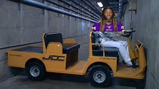 Aaron Jones Explains Why He Was Carted Off the Field on Sunday [upl. by Amolap]