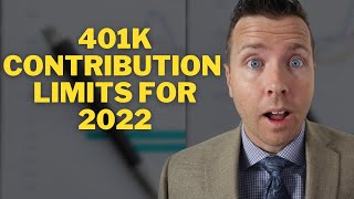 401k Contribution Limits for 2022  51 Increase in 401k Contribution Limit [upl. by Elleynod965]