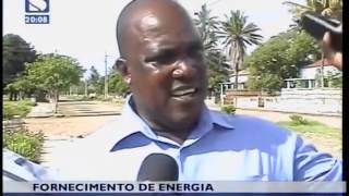 Dos 17 distritos da Zambézia Chinde é o único sem energia da HCB [upl. by Zarla348]