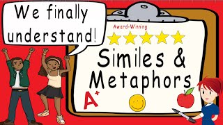 Similes and Metaphors  Award Winning Similes and Metaphors Teaching Video  New [upl. by Cianca489]