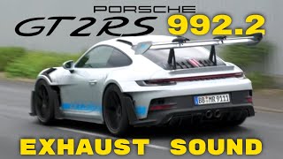 New 2026 Porsche 911 GT2 RS Type 9922 Exhaust Sound [upl. by Esimorp]