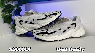 Adidas X9000L4 Heat Ready Reviewamp On foot [upl. by Caitrin384]